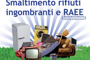 Ritiro Rifiuti Ingombranti e RAEE a domicilio il 26/02/2024 e 08/11/2024